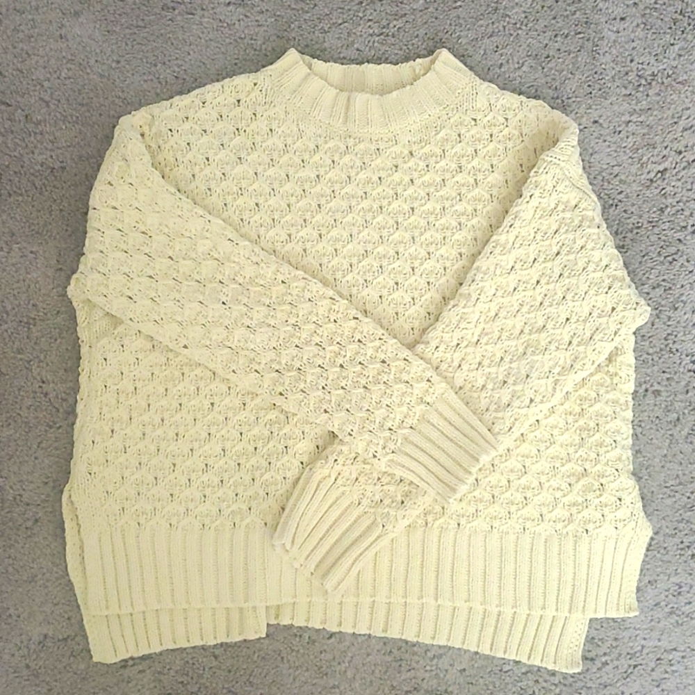 A New Day yellow sweater size s